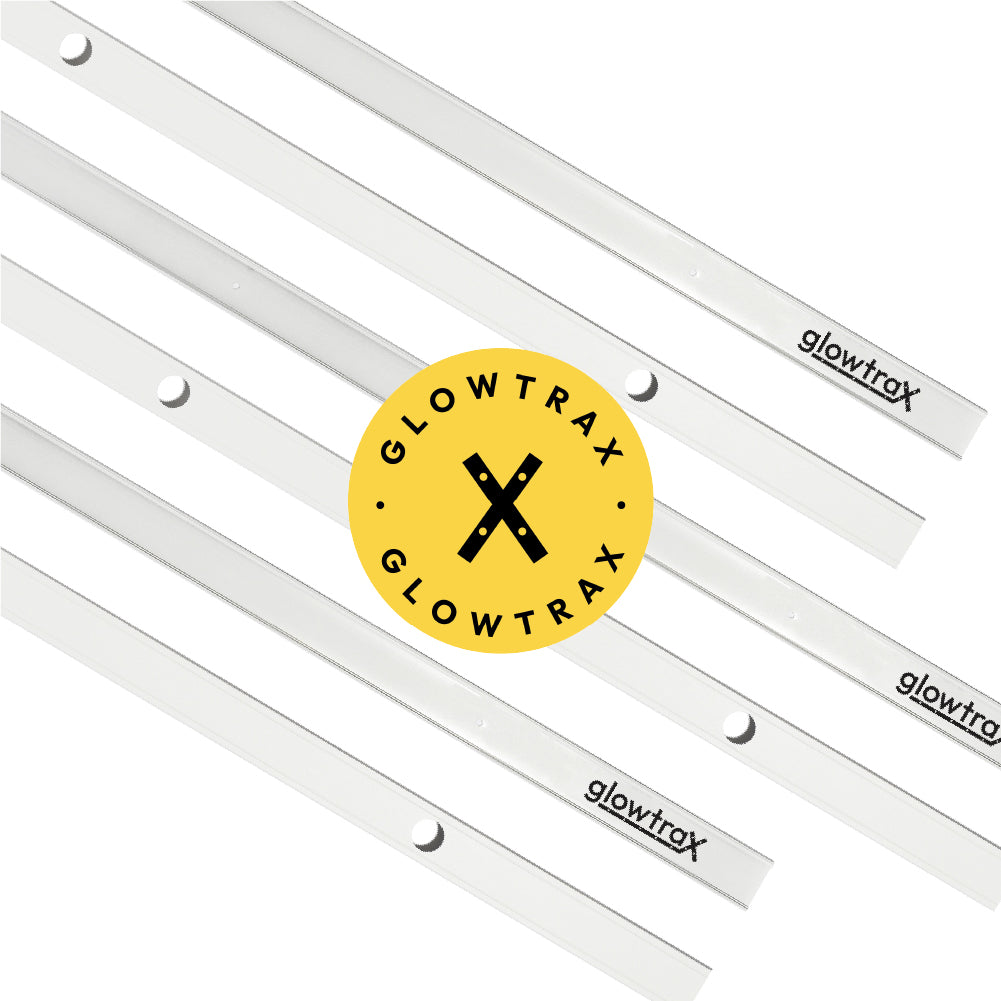 How to paint GlowTrax aluminum tracks to match home exterior color