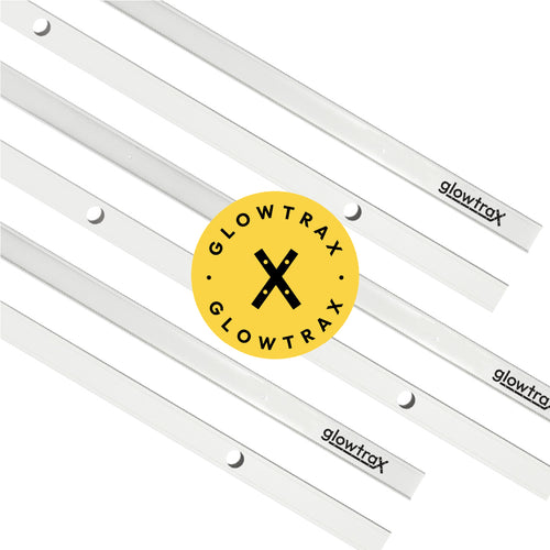 GlowTrax aluminum mounting track sections for Govee permanent outdoor lights