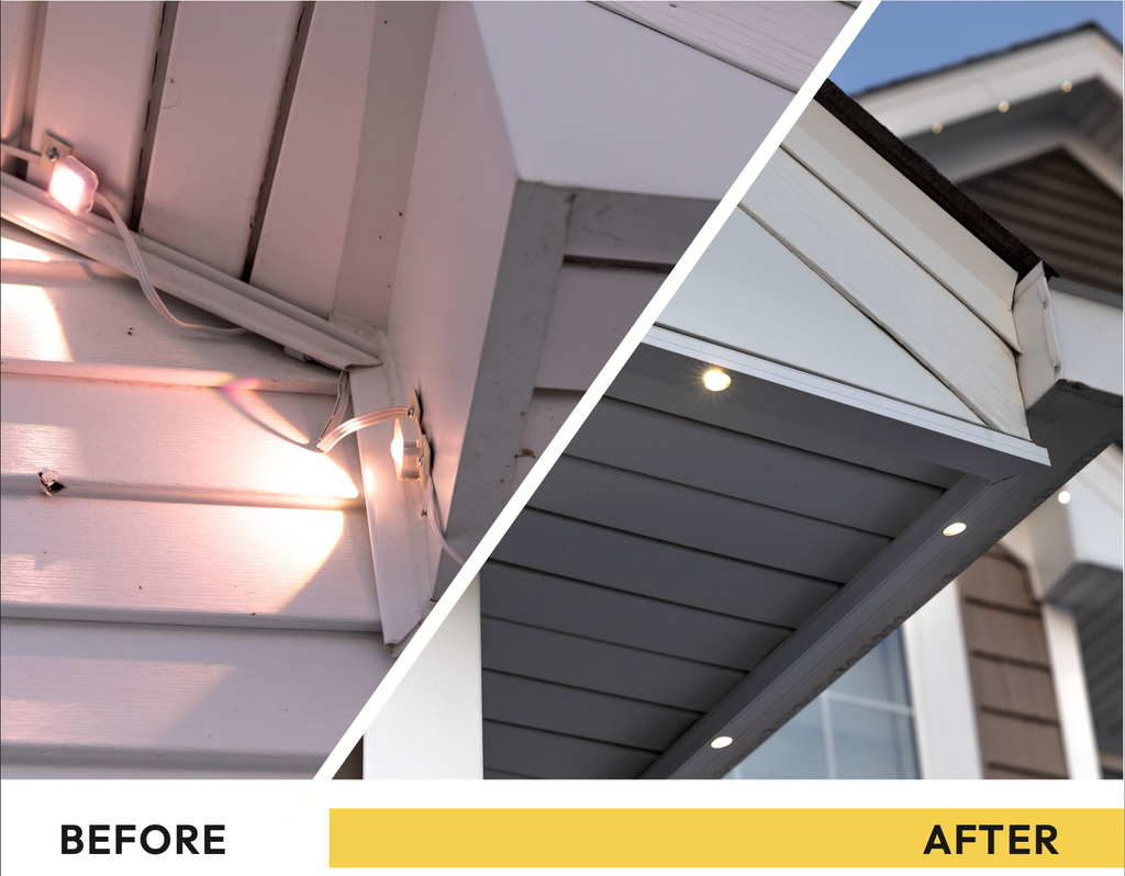 GlowTrax Aluminum track vs standard installation for Govee permanent light mounting