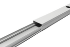 GlowTrax powder-coated aluminum channel track for Govee light puck mounting